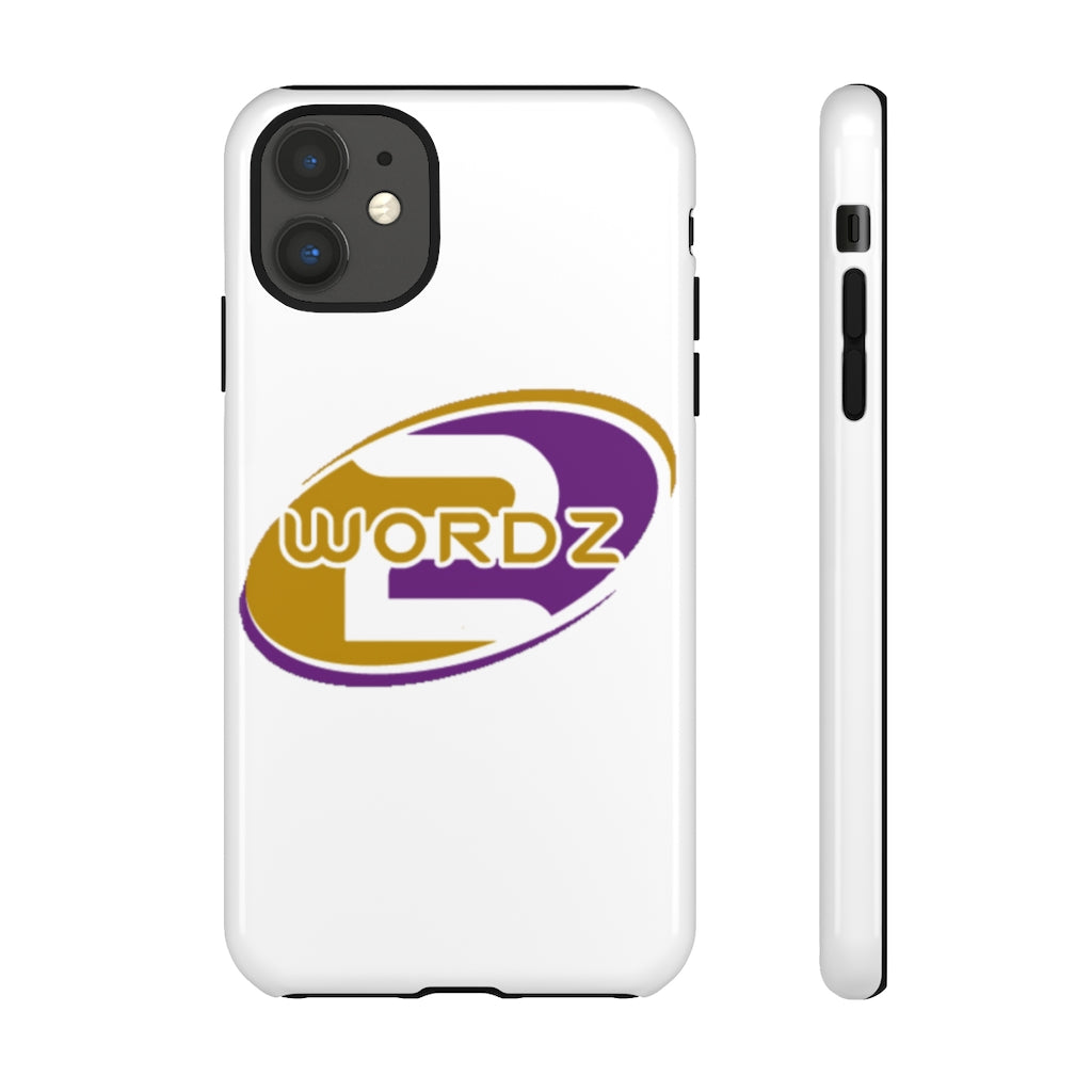 2 Wordz Purple Logo Phone Case