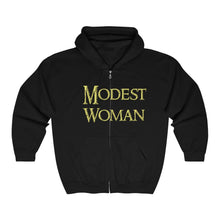 Load image into Gallery viewer, Modest Woman Heavy Blend™ Full Zip Hooded Sweatshirt
