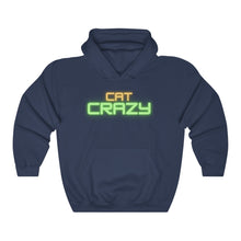 Load image into Gallery viewer, Cat Crazy Hooded Sweatshirt
