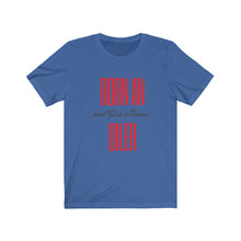 Load image into Gallery viewer, Born an Oiler Large Letters Tee
