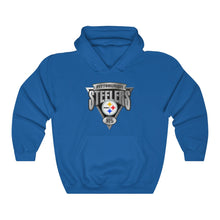 Load image into Gallery viewer, Pittsburgh Steelers Logo Hooded Sweatshirt
