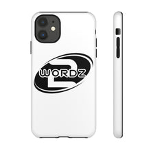Load image into Gallery viewer, 2 Wordz Black Logo Phone Case
