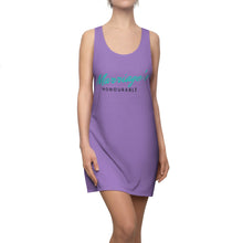 Load image into Gallery viewer, Marriage&#39;s Honourable Purple Women&#39;s Cut &amp; Sew Racerback Dress
