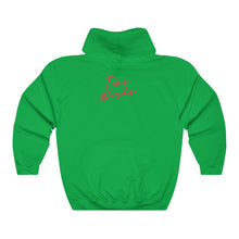 Load image into Gallery viewer, Two Wordz the label Hooded Sweatshirt
