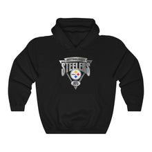 Load image into Gallery viewer, Pittsburgh Steelers Logo Hooded Sweatshirt
